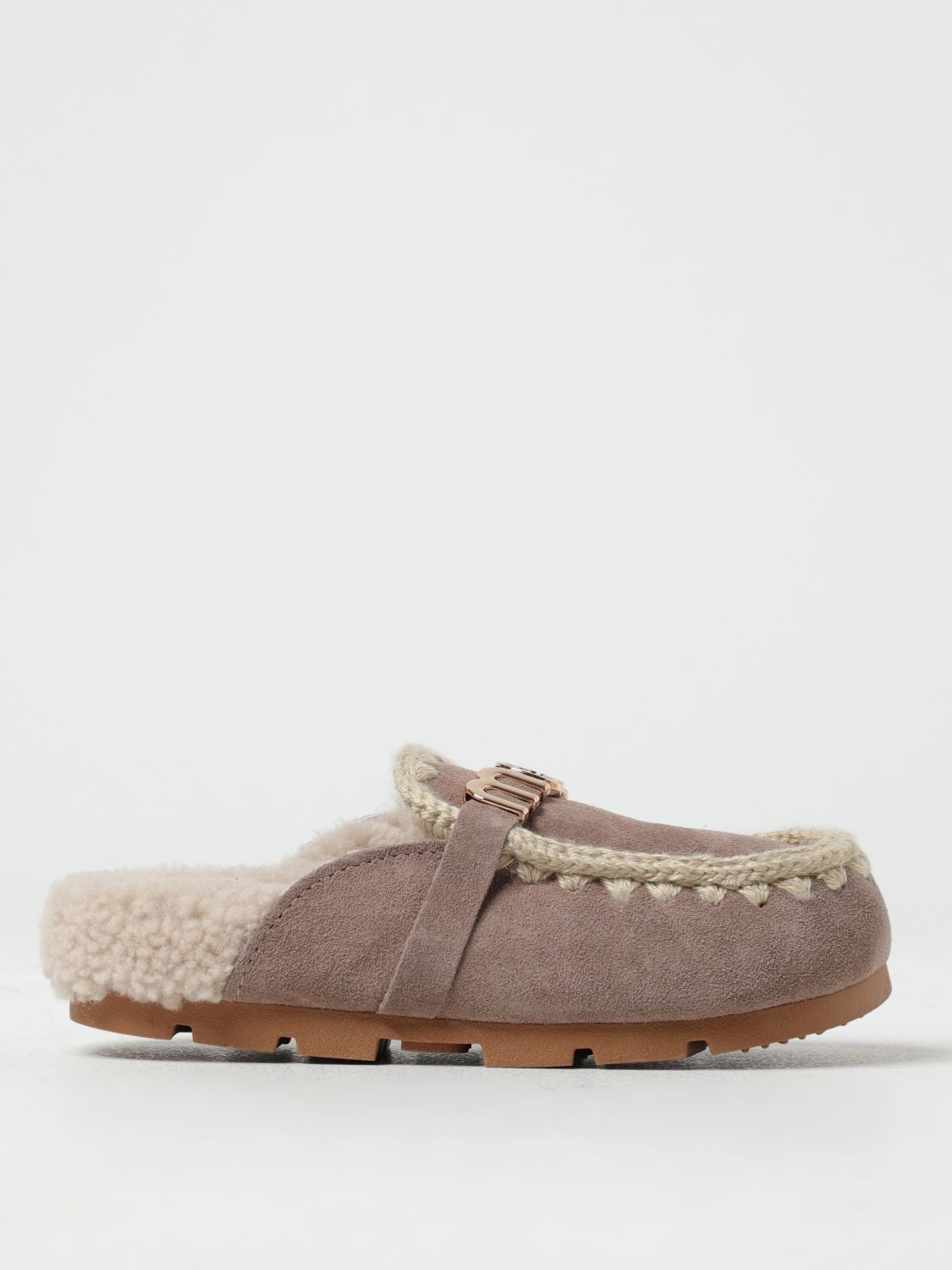 Mou Flat Shoes MOU Woman colour Beige