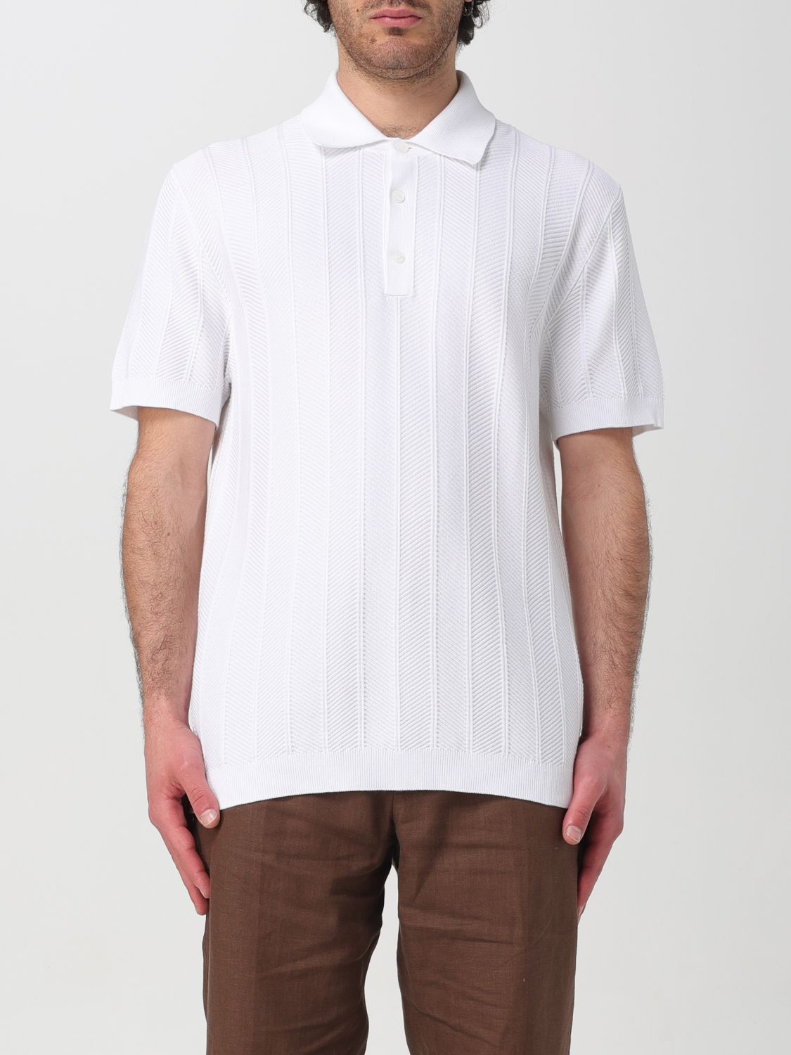 Missoni Polo Shirt MISSONI Men colour White