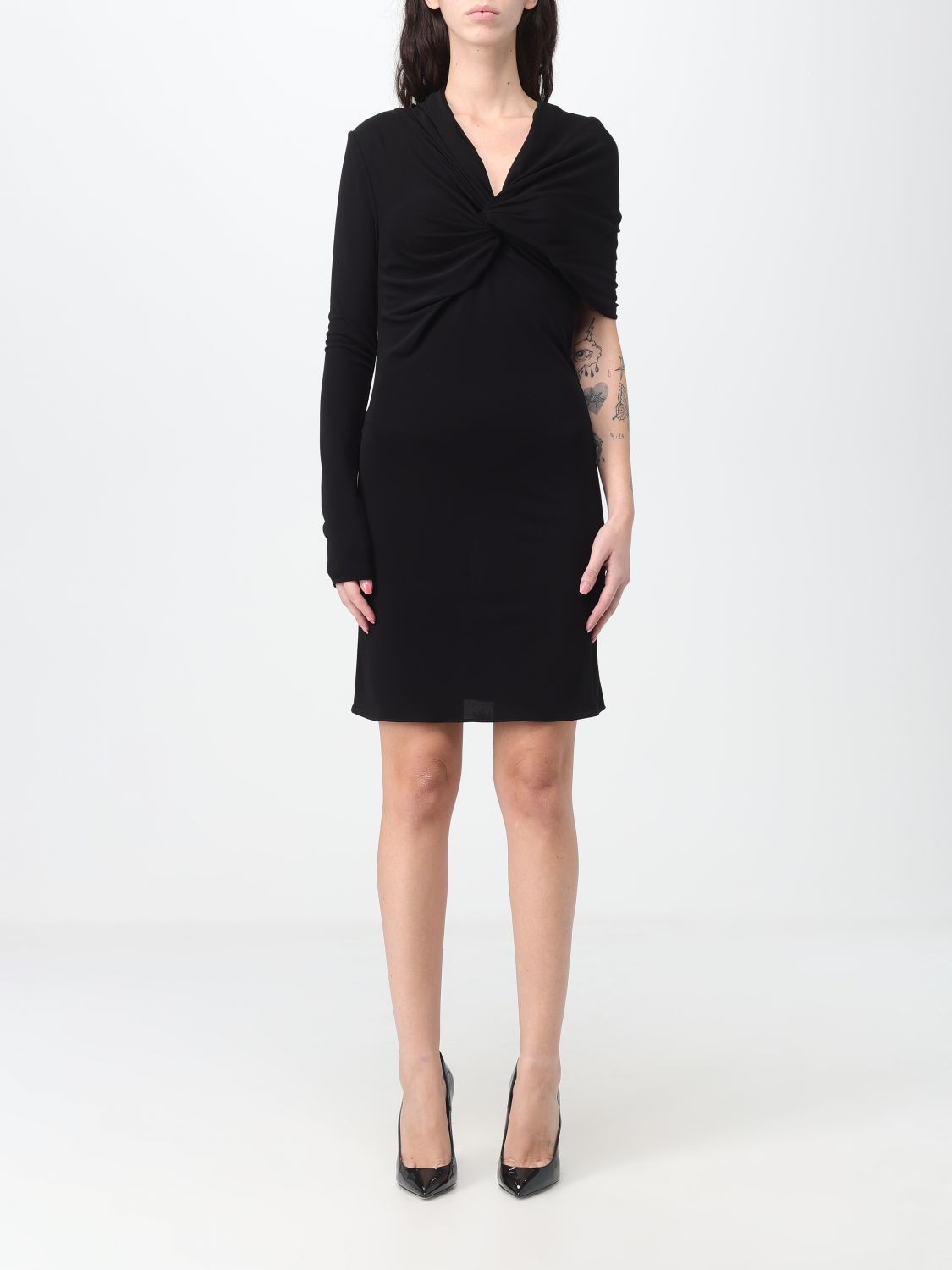 Saint Laurent Dress SAINT LAURENT Woman colour Black