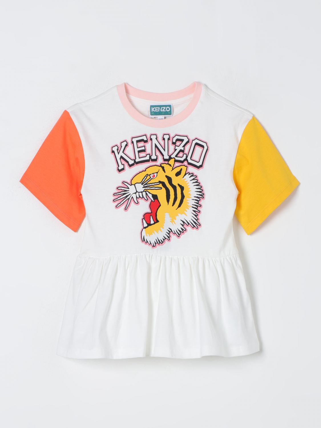 Kenzo Kids Dress KENZO KIDS Kids colour Ivory