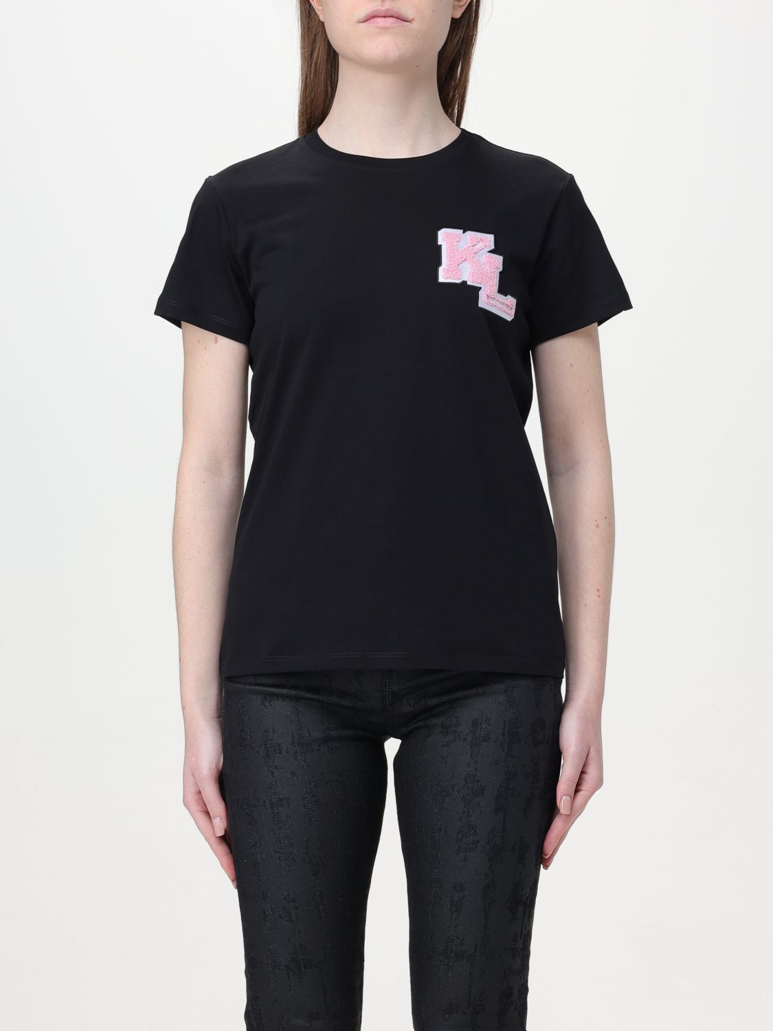 Karl Lagerfeld T-Shirt KARL LAGERFELD Woman colour Black