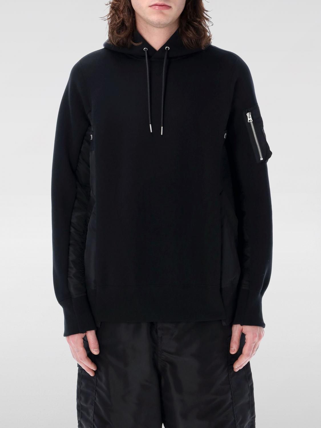 Sacai Sweatshirt SACAI Men color Black