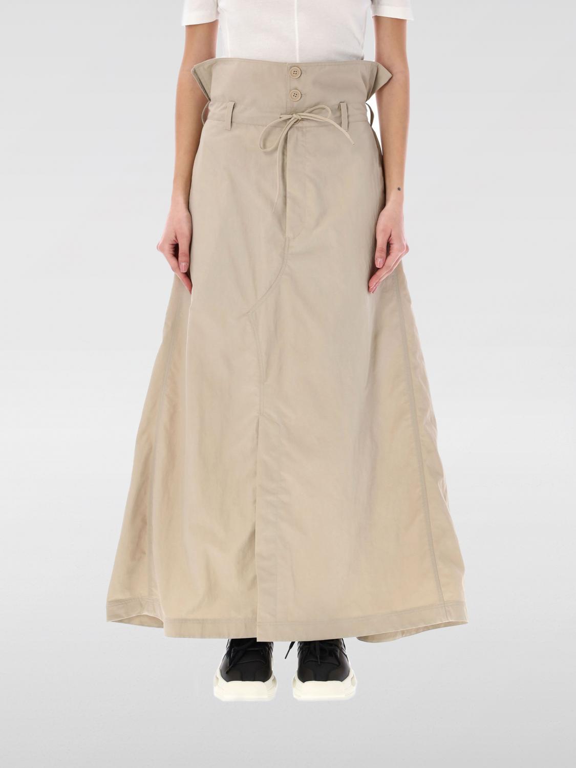 Y-3 Skirt Y-3 Woman color Beige