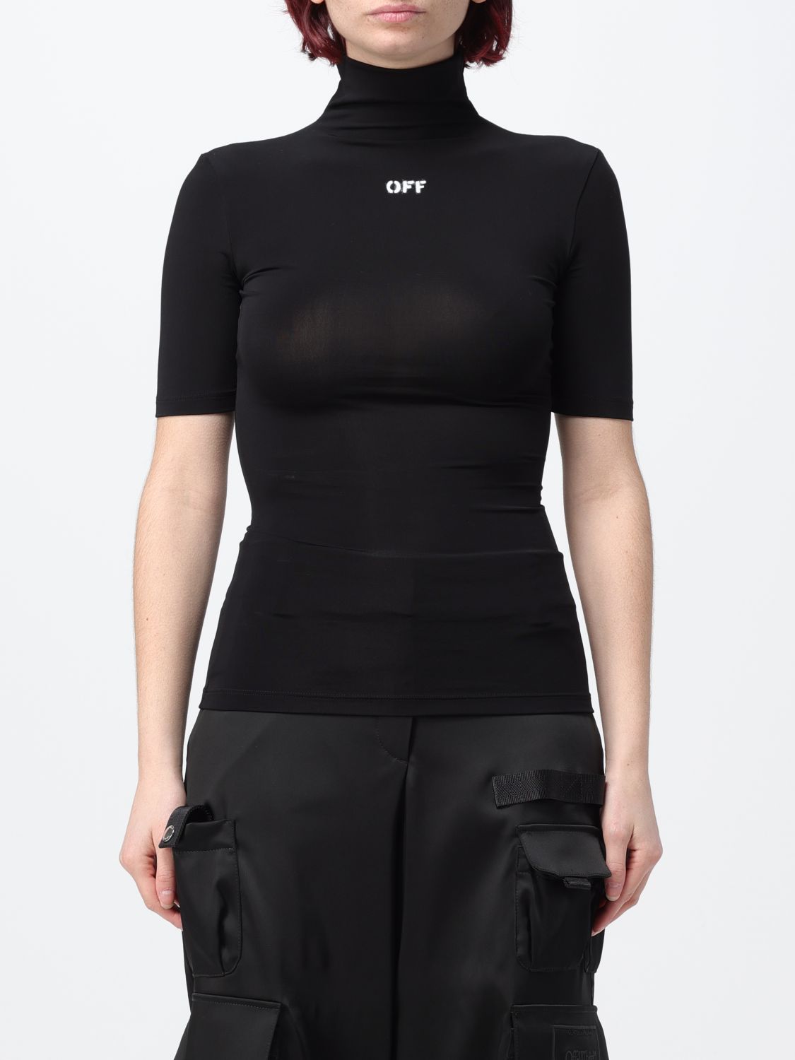 OFF-WHITE Jumper OFF-WHITE Woman colour Black