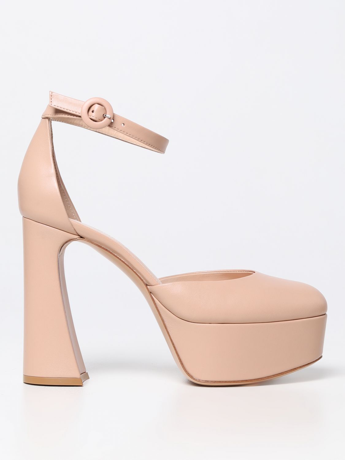 Gianvito Rossi High Heel Shoes GIANVITO ROSSI Woman colour Peach