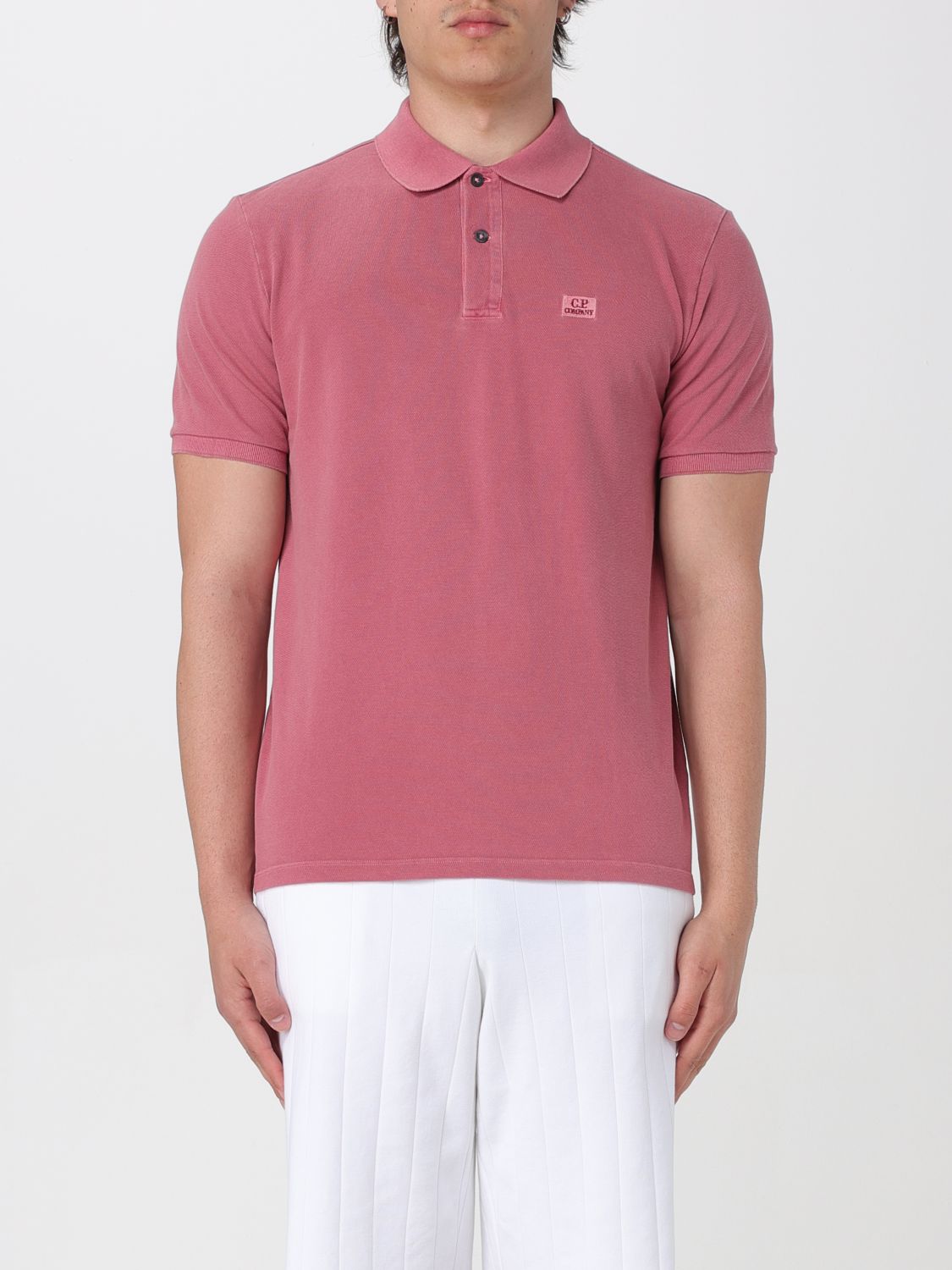 C.P. Company Polo Shirt C.P. COMPANY Men colour Pink