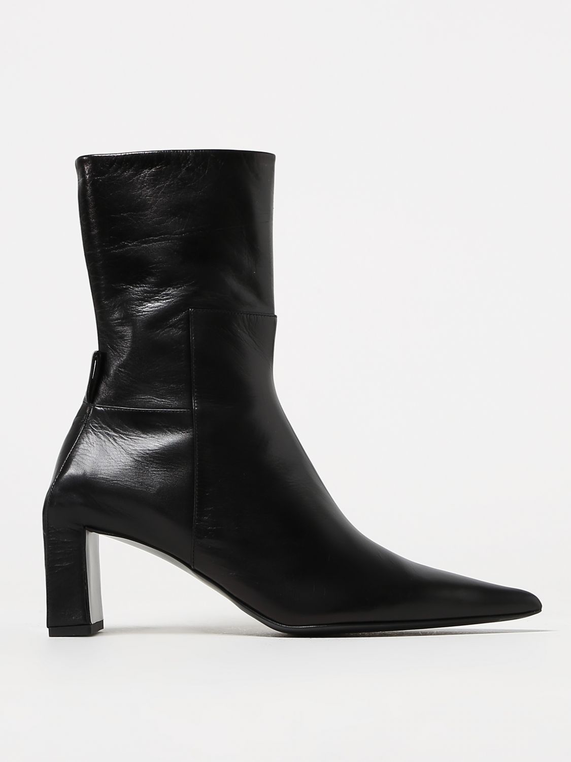 Jil Sander Flat Ankle Boots JIL SANDER Woman colour Black