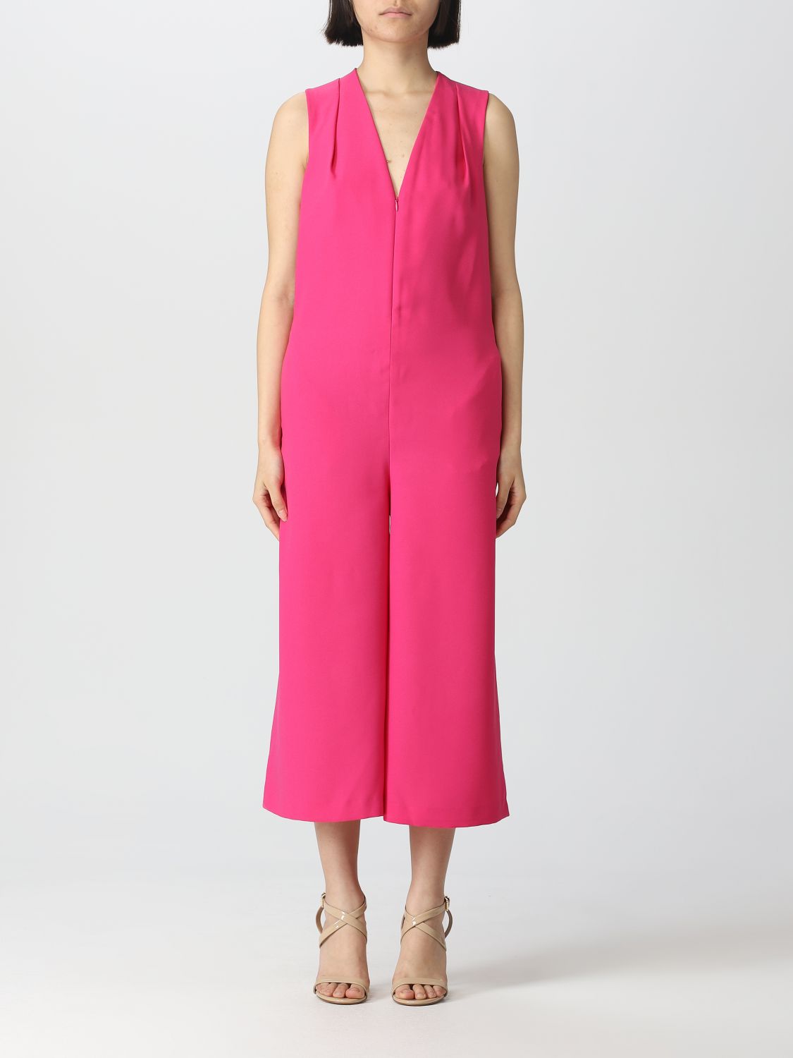 Manila Grace Jumpsuits MANILA GRACE Woman colour Fuchsia