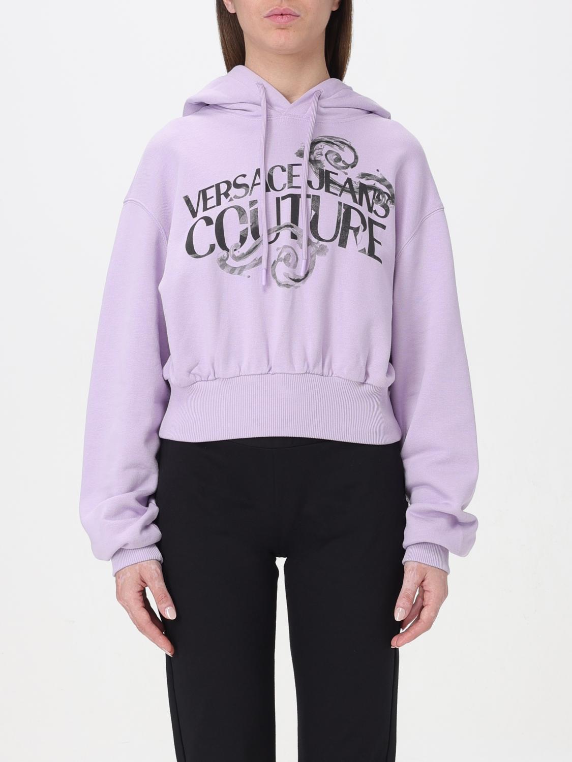 Versace Jeans Couture Sweatshirt VERSACE JEANS COUTURE Woman colour Violet