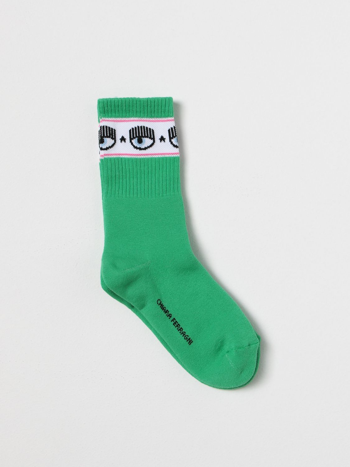 CHIARA FERRAGNI Socks CHIARA FERRAGNI Woman colour Green