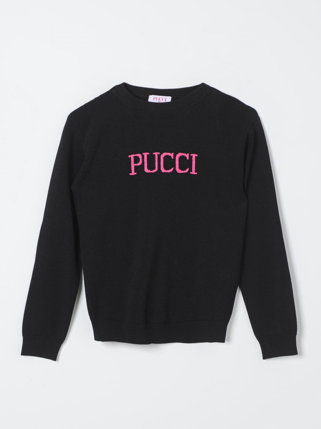 pucci Sweater PUCCI Kids color Black