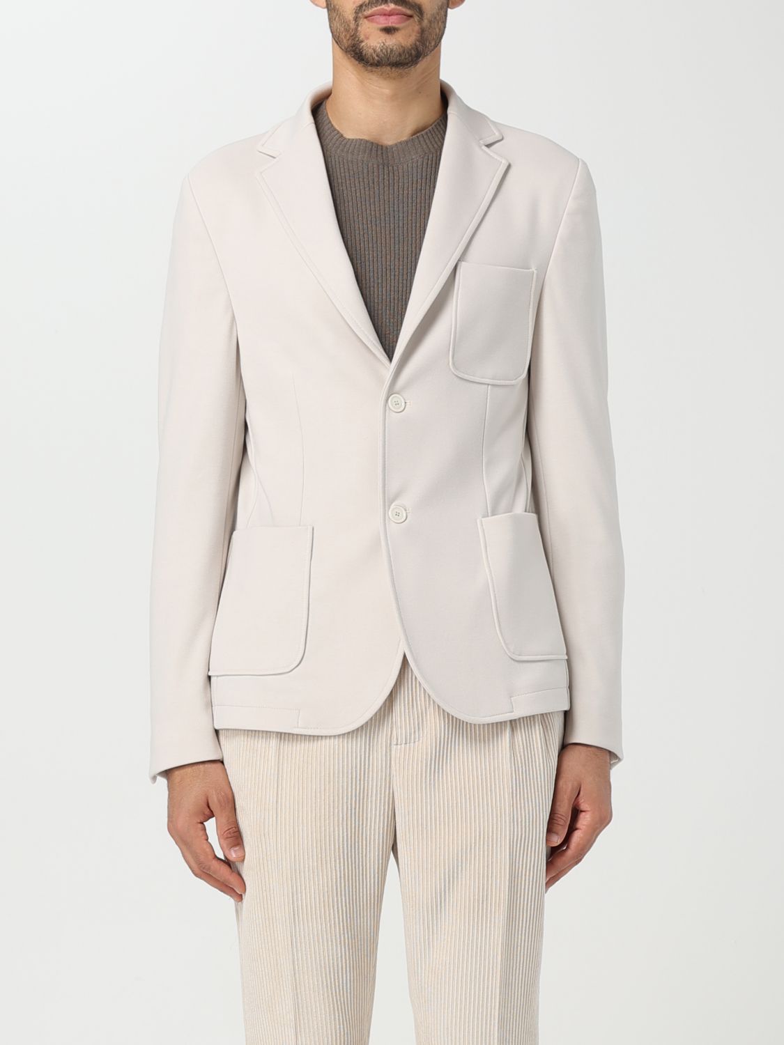 Daniele Alessandrini Blazer DANIELE ALESSANDRINI Men colour White