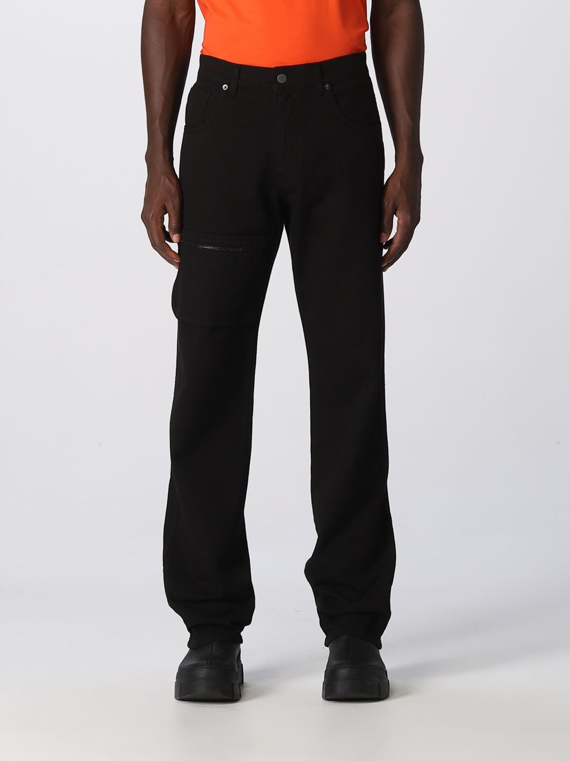 Moschino Couture Jeans MOSCHINO COUTURE Men colour Black