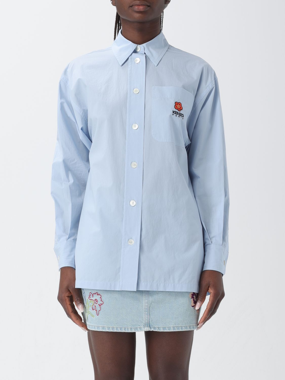 Kenzo Shirt KENZO Woman colour Sky Blue