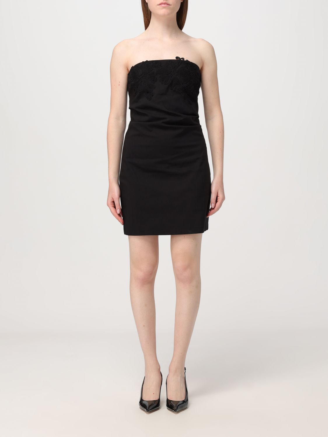 Ermanno Firenze Dress ERMANNO FIRENZE Woman colour Black