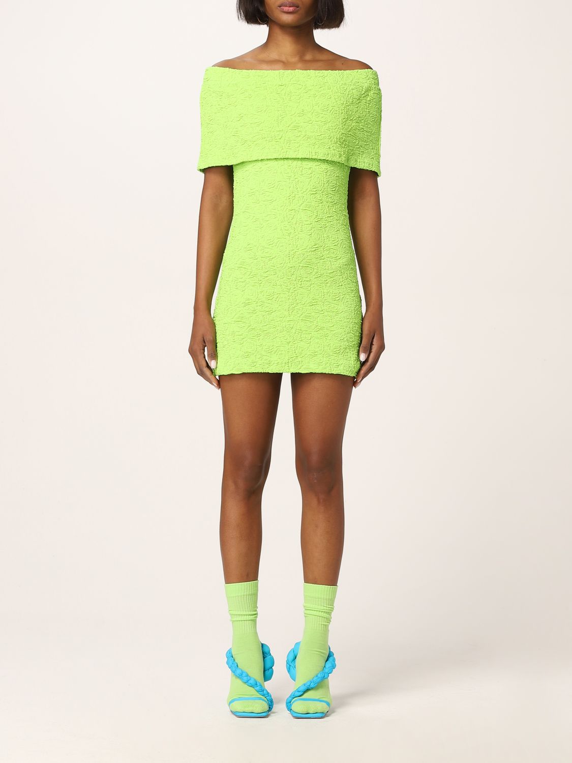 Msgm Msgm mini dress in cotton blend