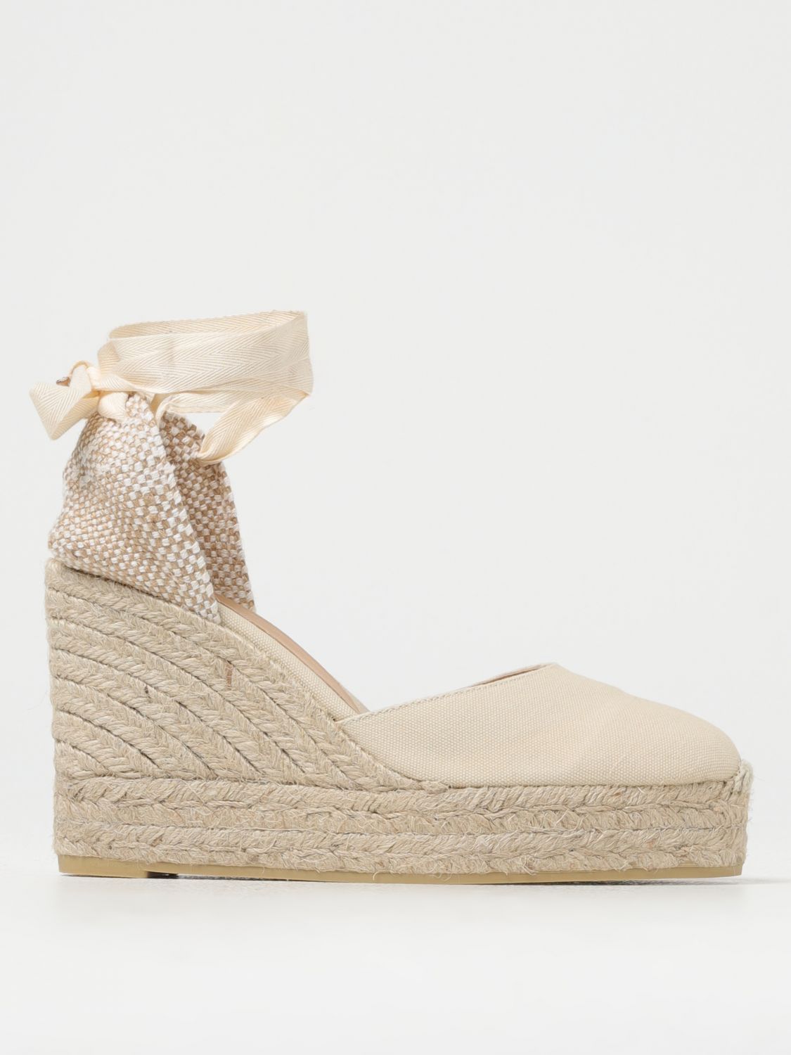 Castañer Wedge Shoes CASTAÑER Woman color Beige