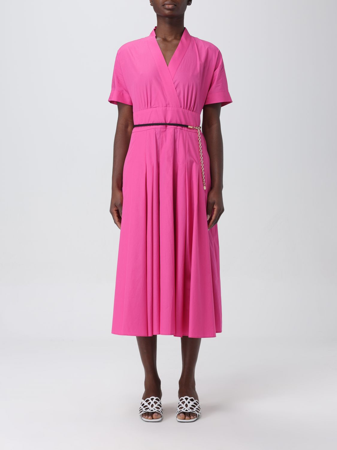 Max Mara Dress MAX MARA Woman colour Fuchsia