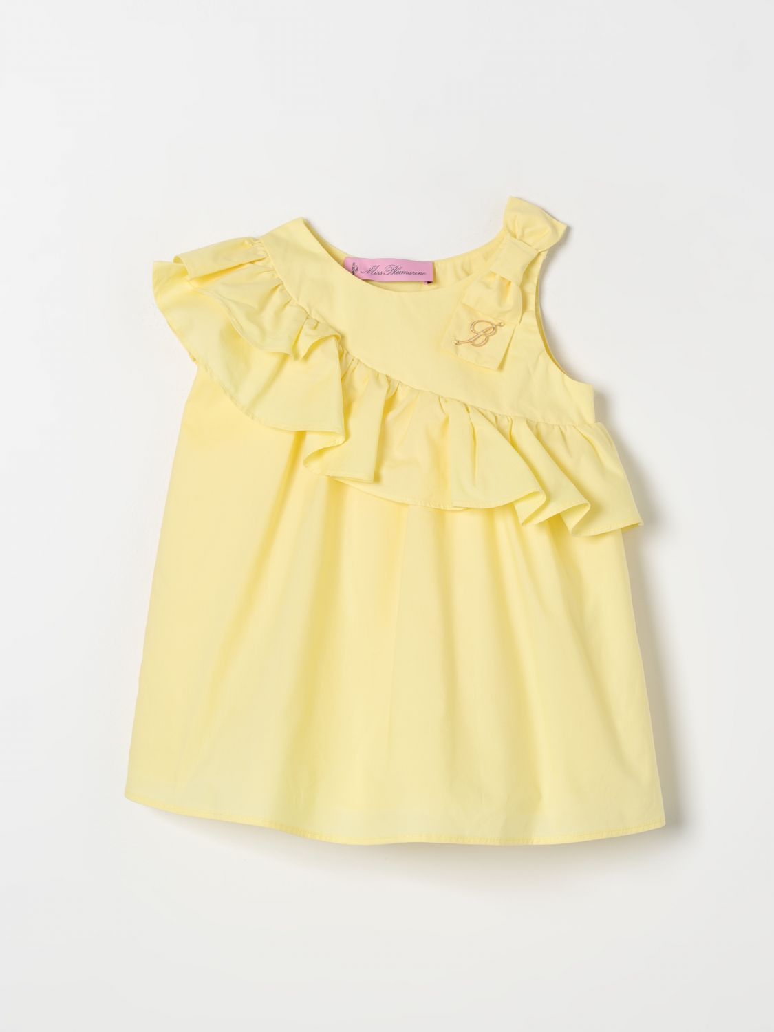 Miss Blumarine Romper MISS BLUMARINE Kids color Yellow