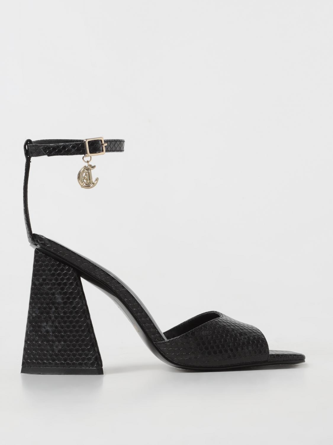 Just Cavalli Heeled Sandals JUST CAVALLI Woman colour Black