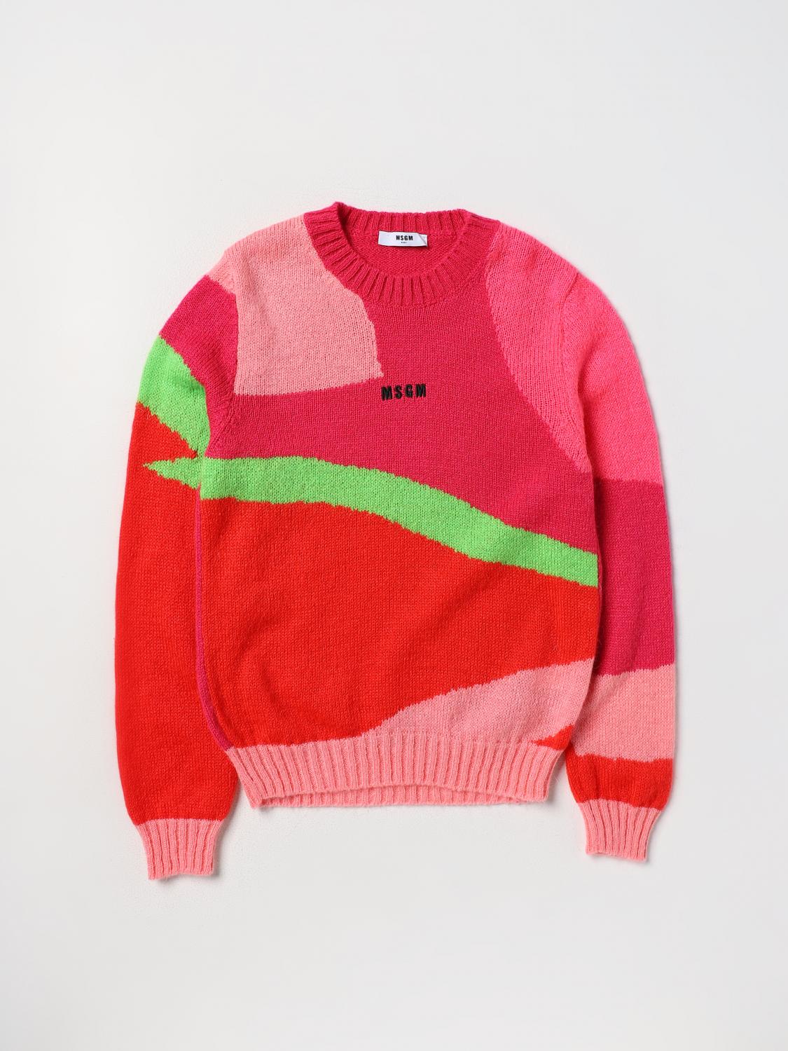 Msgm Kids Jumper MSGM KIDS Kids colour Fuchsia