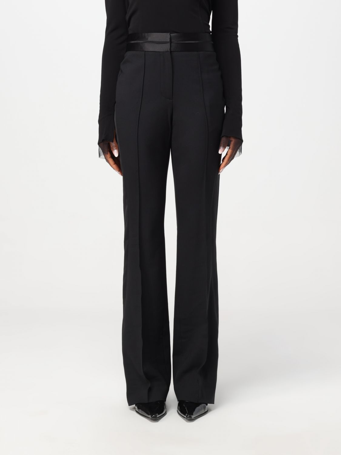 Helmut Lang Trousers HELMUT LANG Woman colour Black