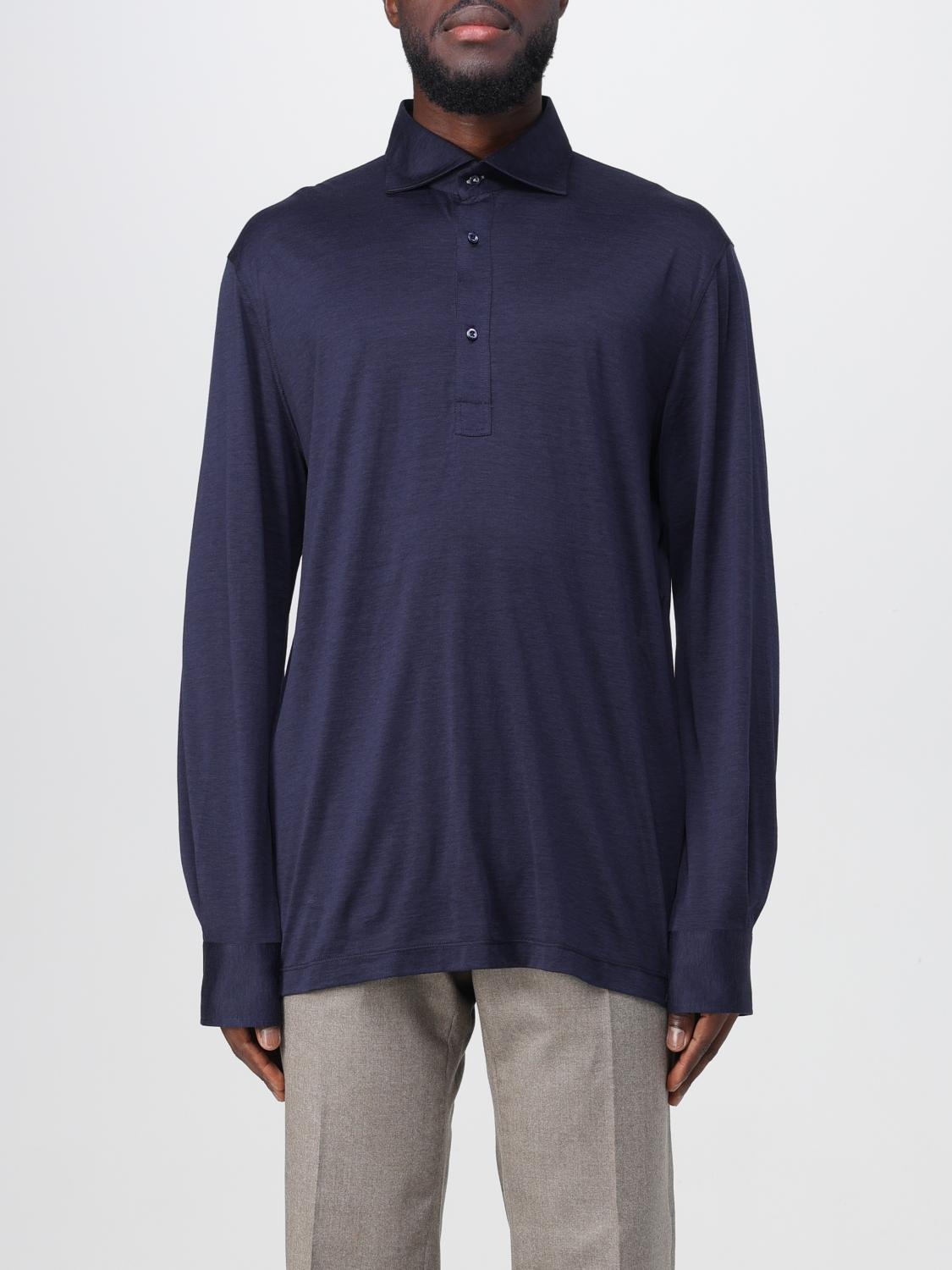 Brunello Cucinelli Polo Shirt BRUNELLO CUCINELLI Men colour Cobalt