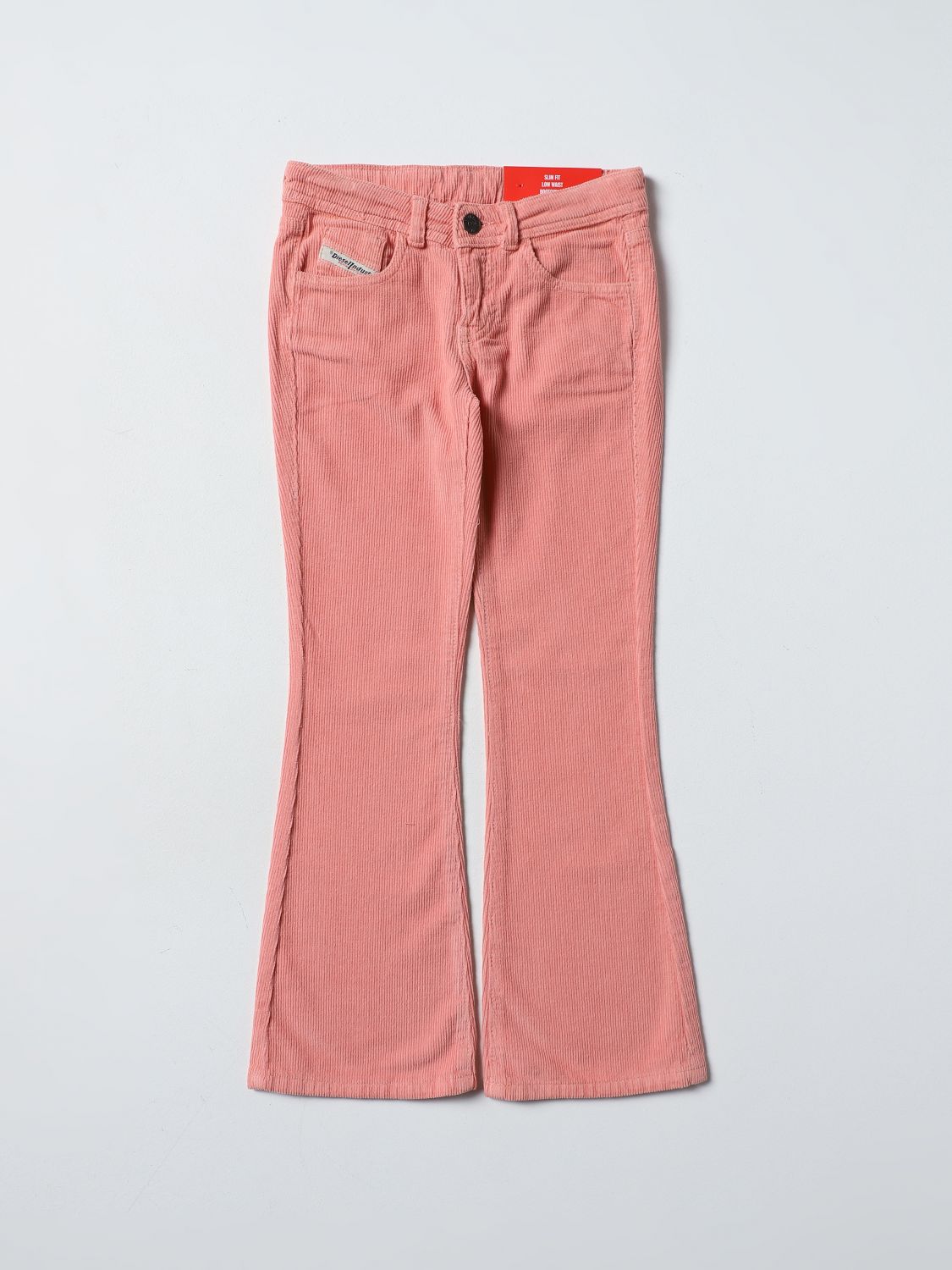 Diesel Trousers DIESEL Kids colour Pink