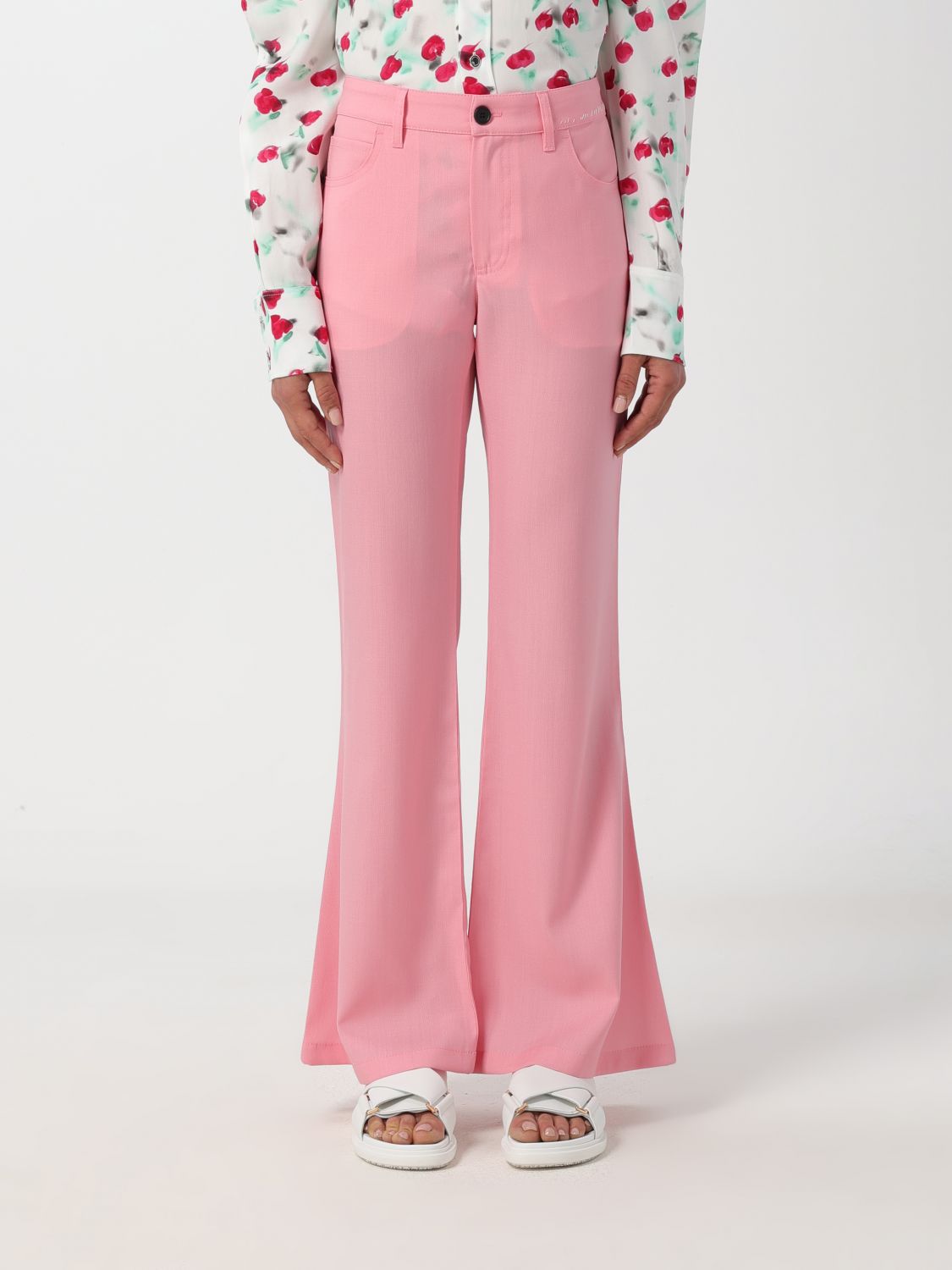 Marni Trousers MARNI Woman colour Pink