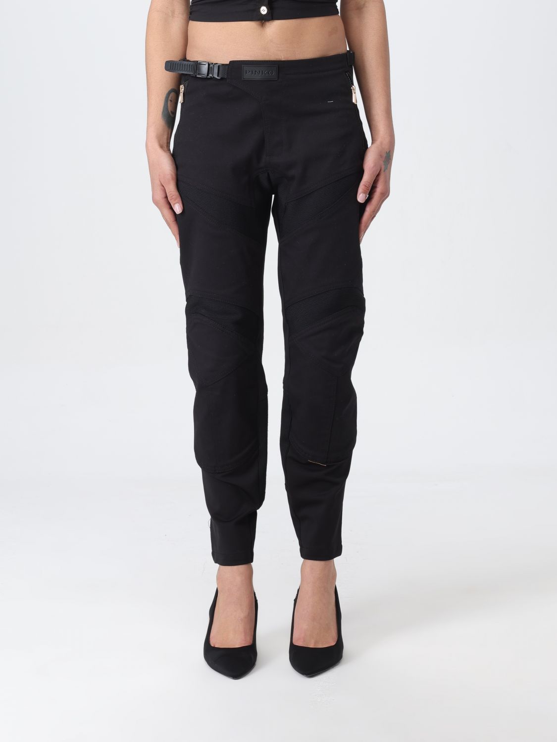 Pinko Trousers PINKO Woman colour Black