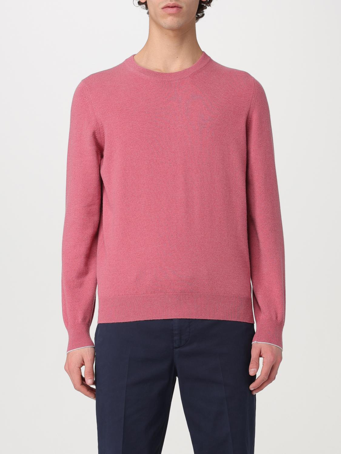 Brunello Cucinelli Jumper BRUNELLO CUCINELLI Men colour Fuchsia