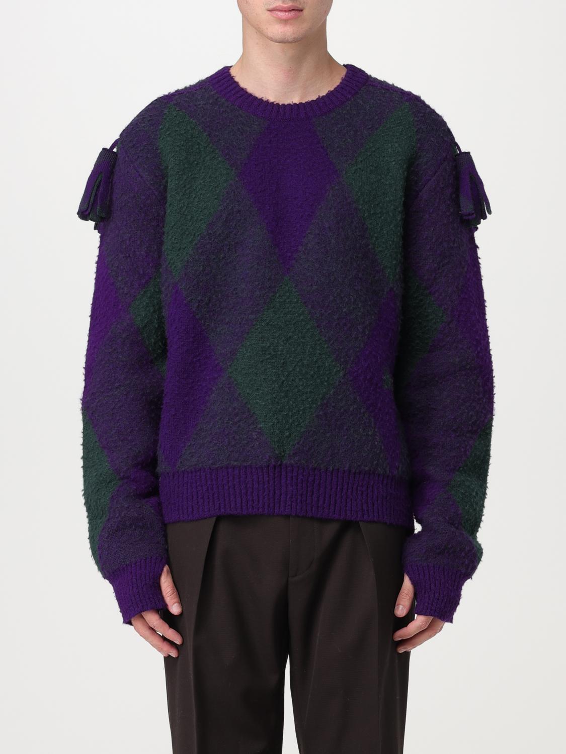 Burberry Jumper BURBERRY Men colour Violet