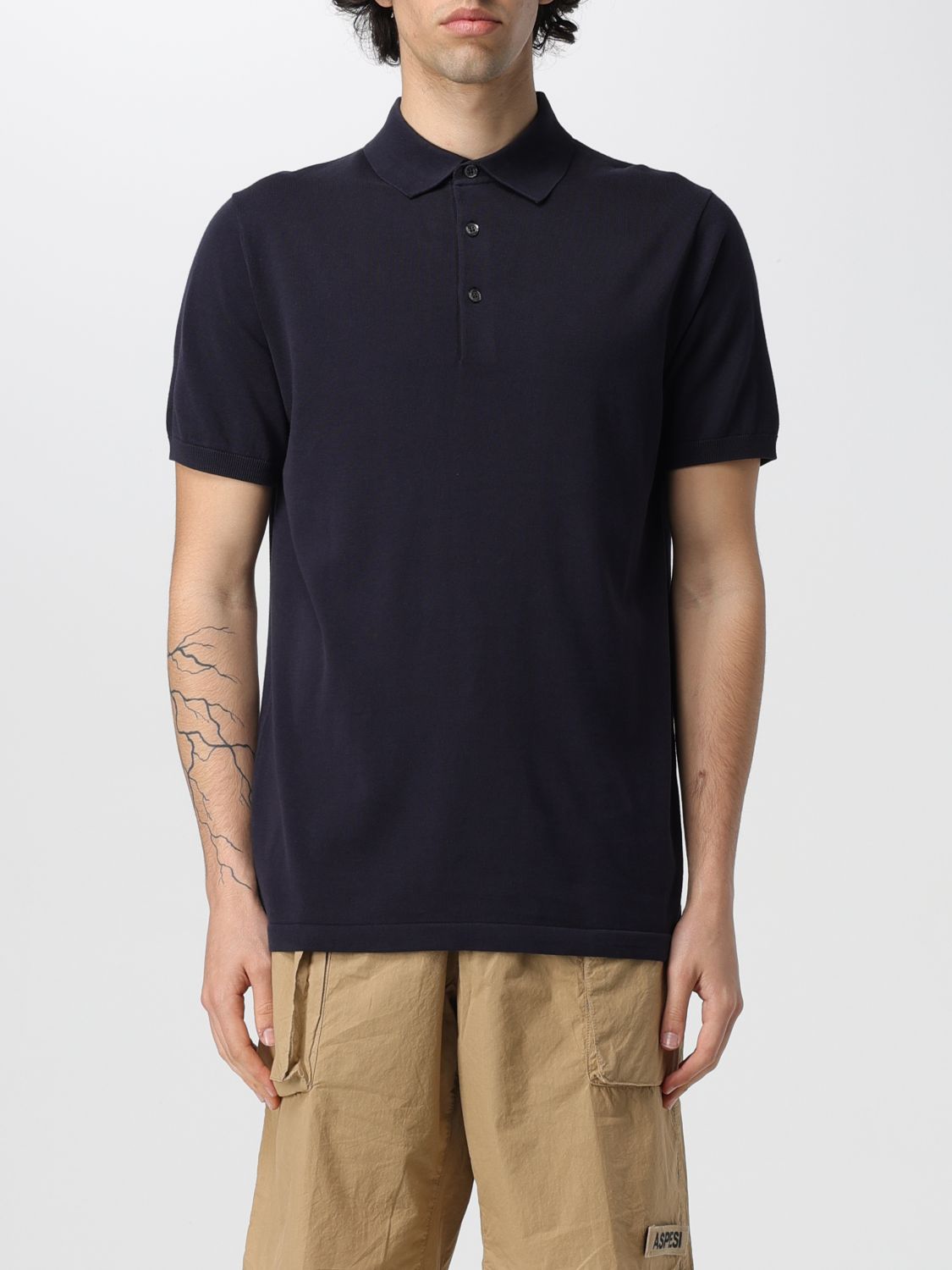 Aspesi Polo Shirt ASPESI Men colour Navy