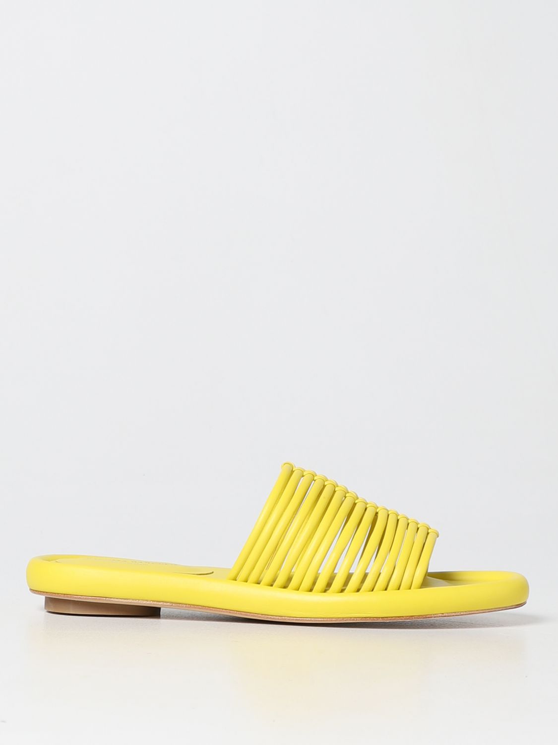Paloma Barcelò Flat Sandals PALOMA BARCELÒ Woman colour Yellow