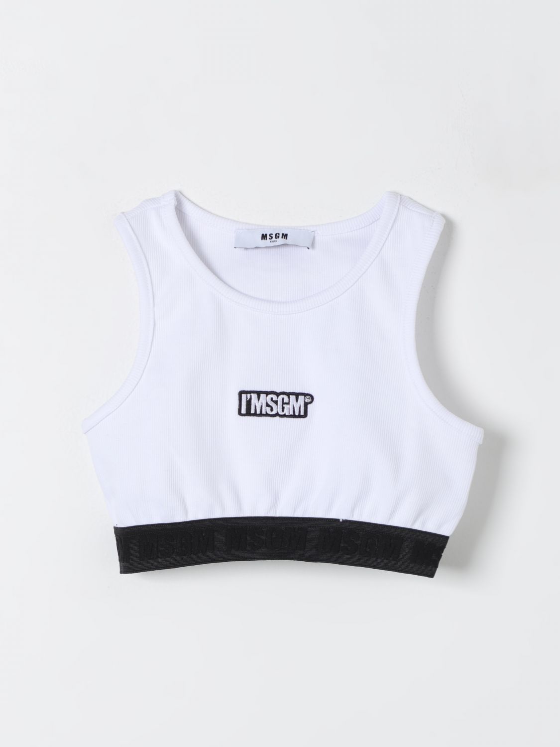 Msgm Kids Top MSGM KIDS Kids colour White