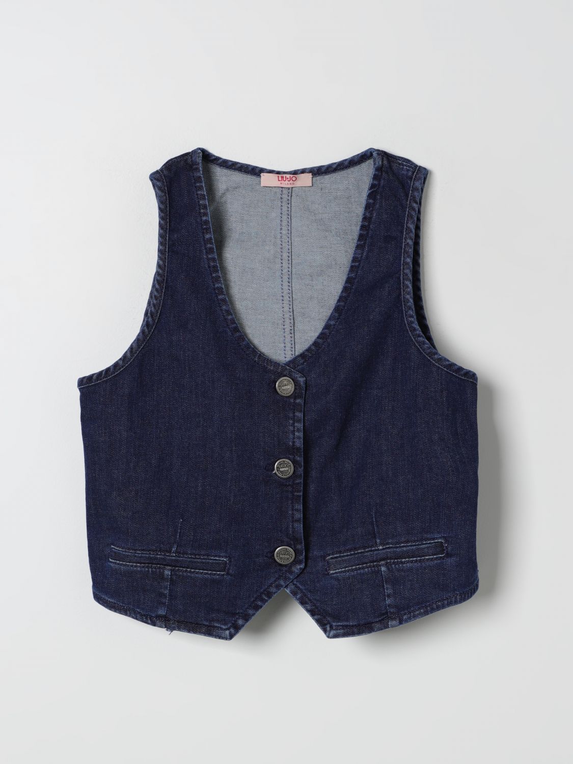 Liu Jo Kids Vestcoat LIU JO KIDS Kids color Denim