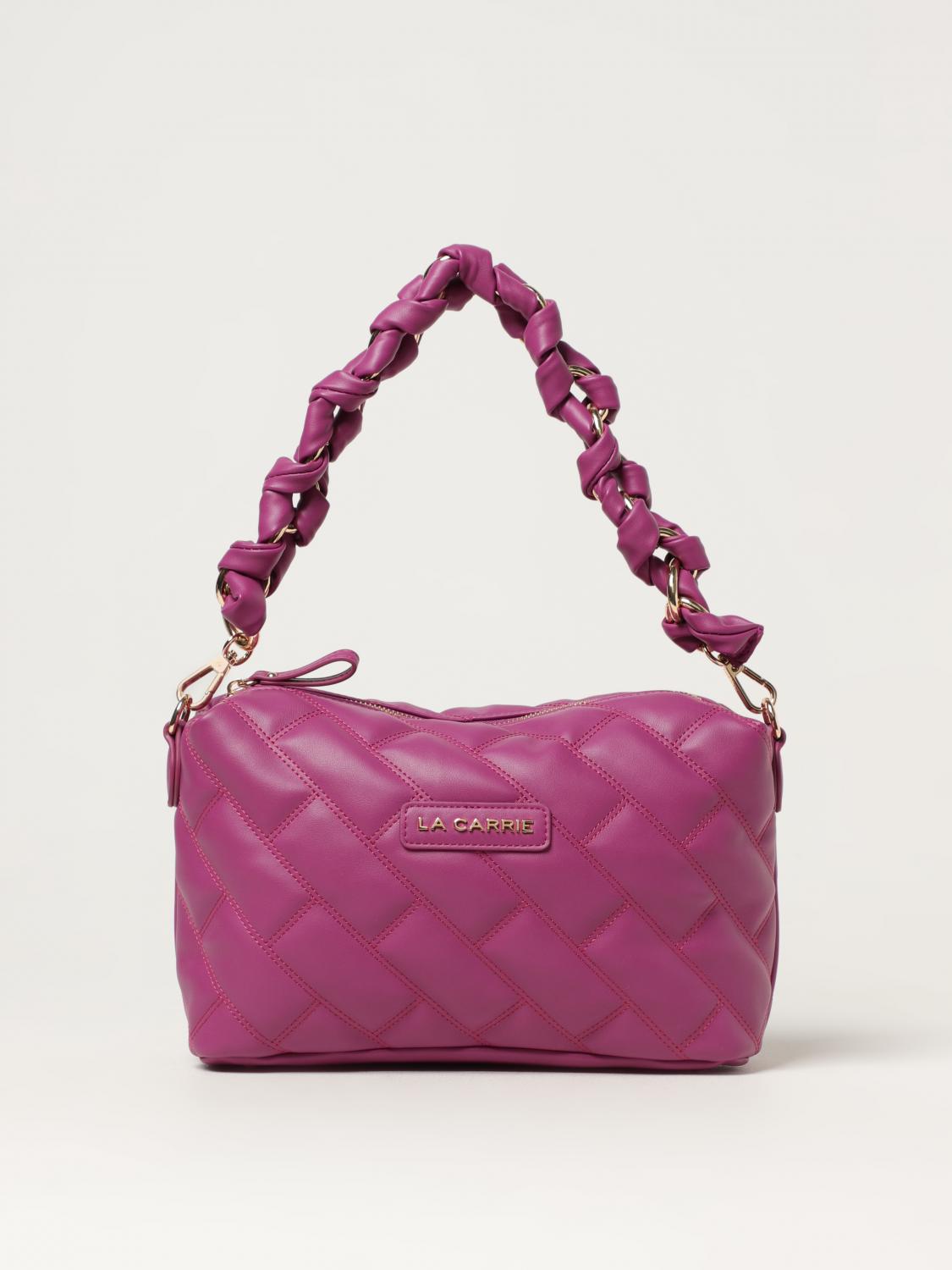 La Carrie Handbag LA CARRIE Woman colour Fuchsia