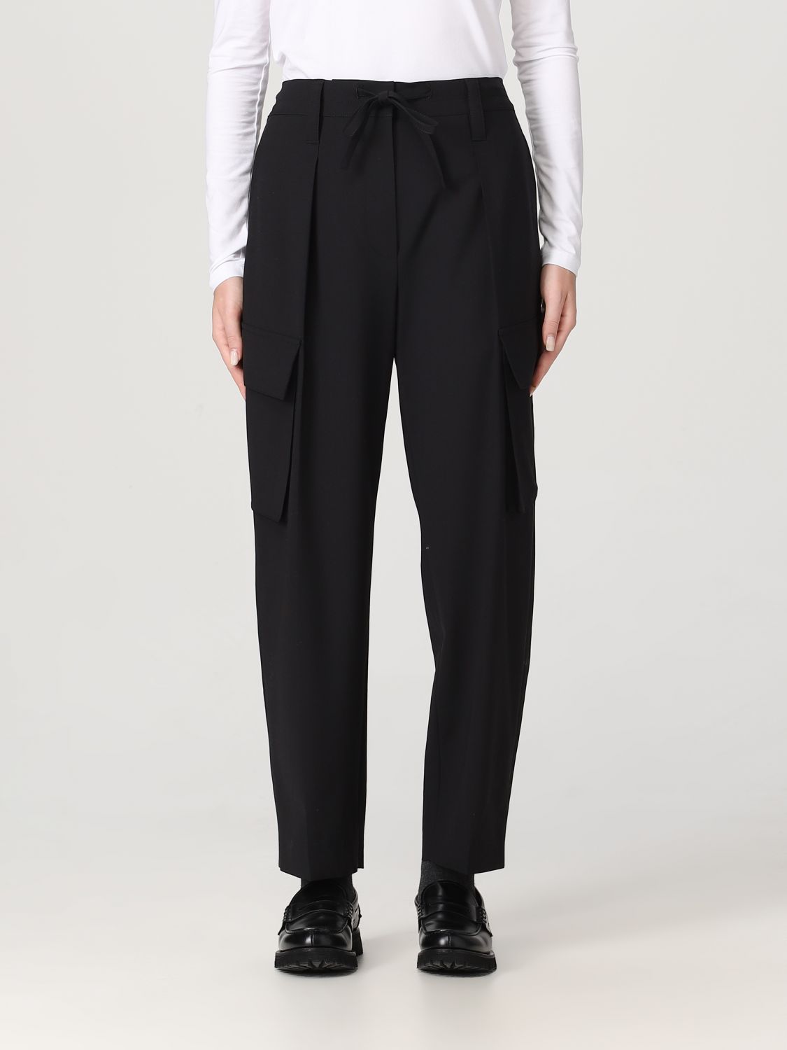 Brunello Cucinelli Trousers BRUNELLO CUCINELLI Woman colour Black