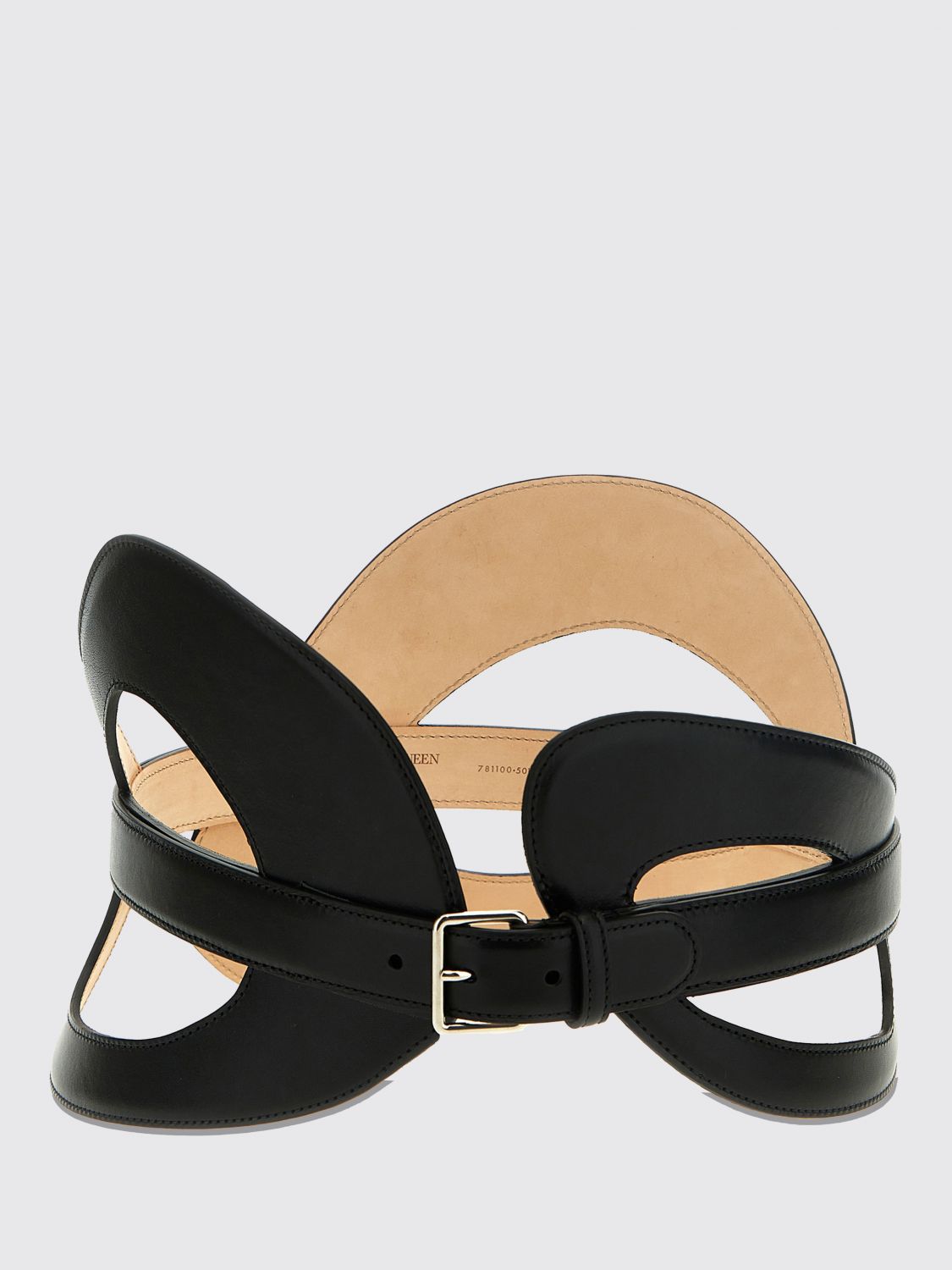 Alexander McQueen Belt ALEXANDER MCQUEEN Woman colour Black