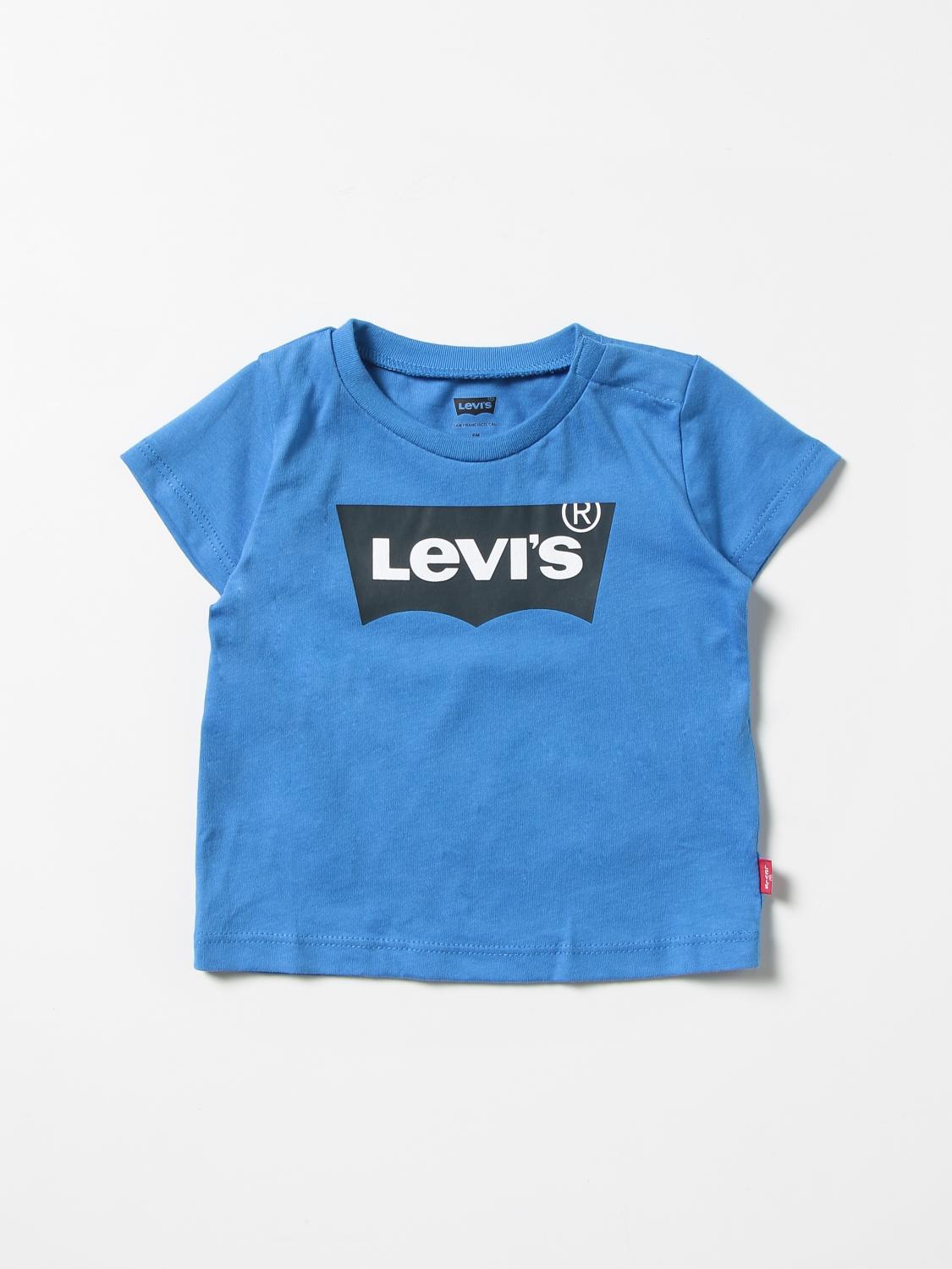 Levi's T-Shirt LEVI'S Kids colour Gnawed Blue