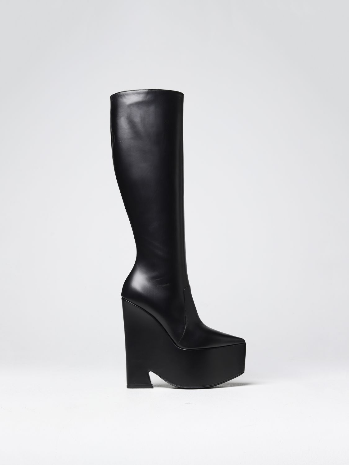 Versace Boots VERSACE Woman colour Black