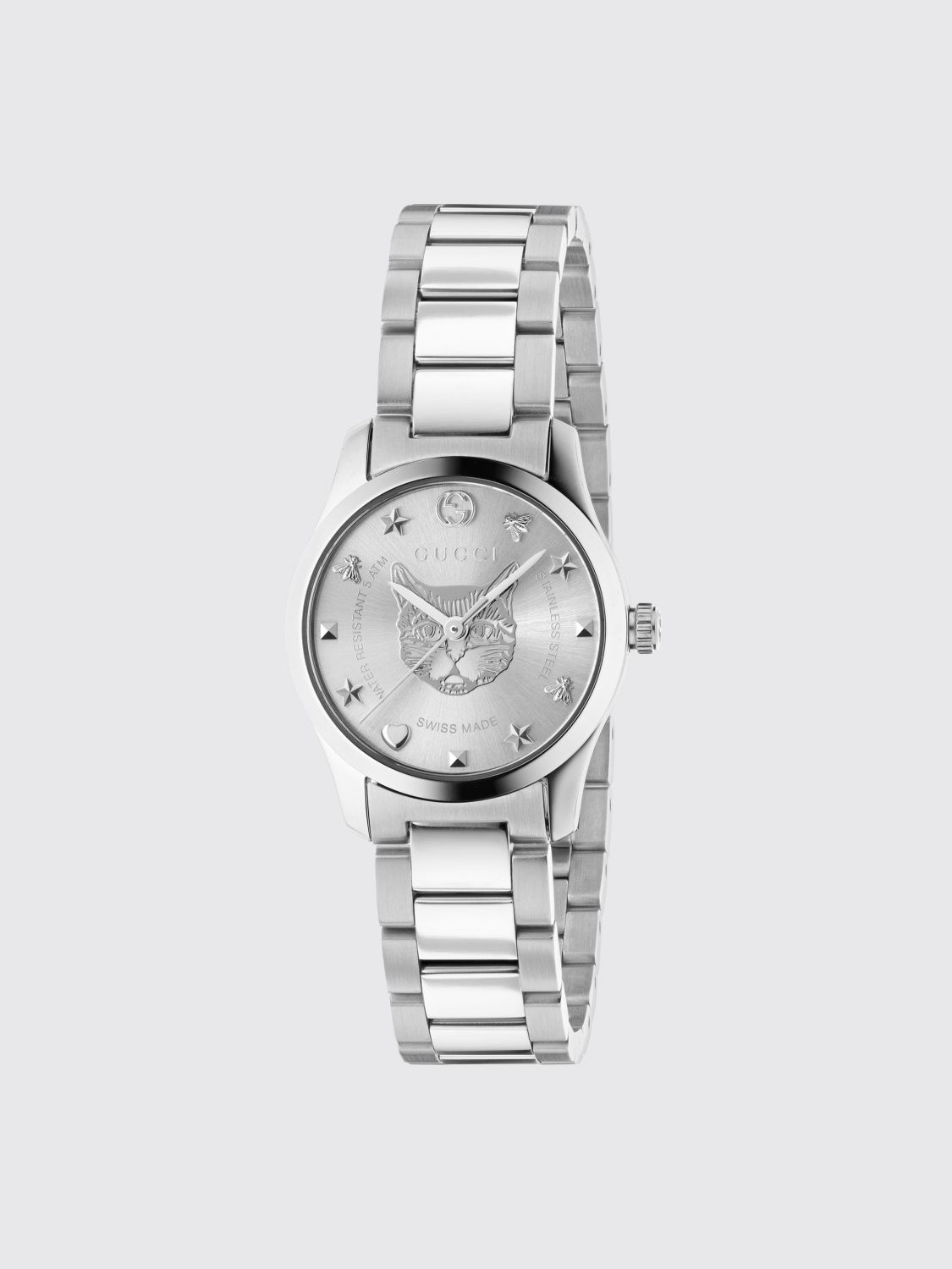 Gucci Watch GUCCI Men colour Silver