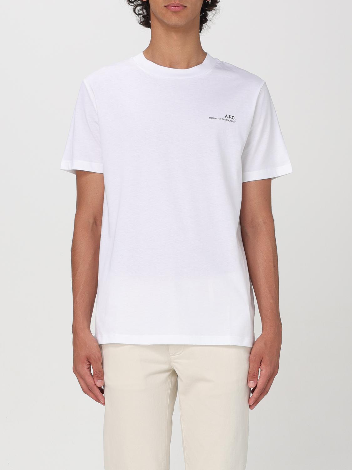 A.P.C. T-Shirt A. P.C. Men color White