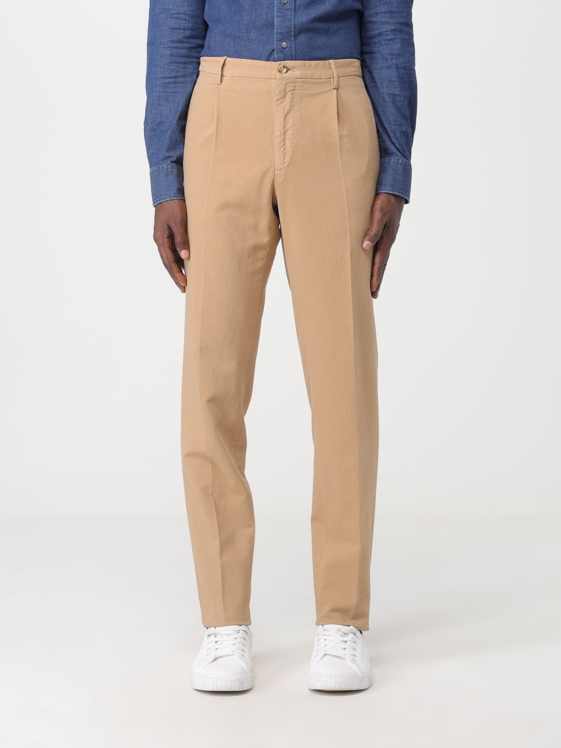 Incotex Trousers INCOTEX Men colour Beige