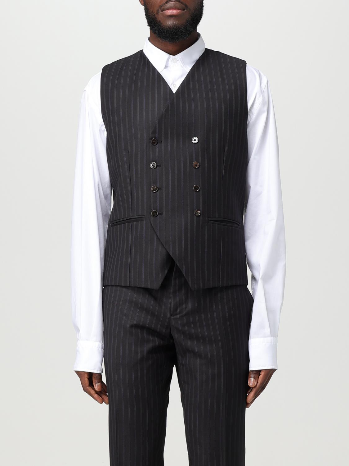 Daniele Alessandrini Waistcoat DANIELE ALESSANDRINI Men colour Brown