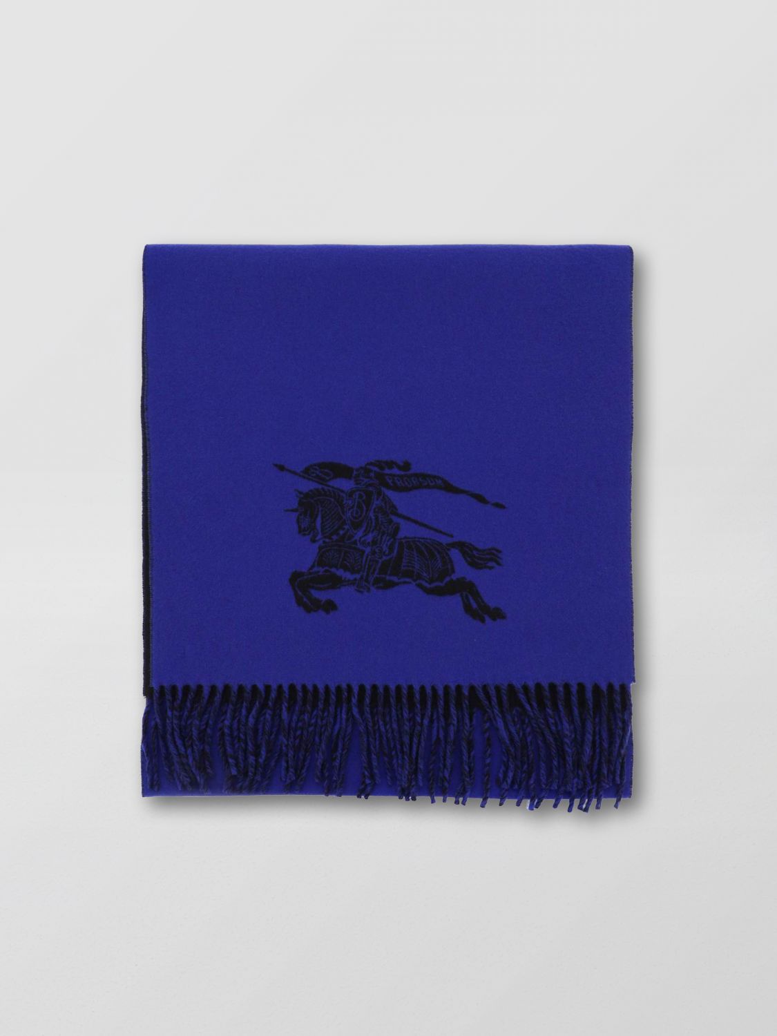 Burberry Scarf BURBERRY Men colour Royal Blue