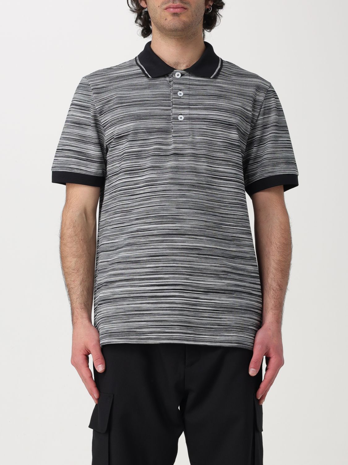 Missoni Polo Shirt MISSONI Men colour Black