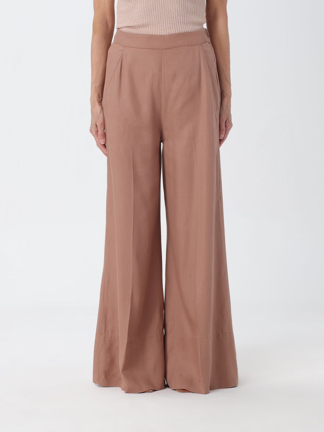 Pinko Trousers PINKO Woman colour Camel