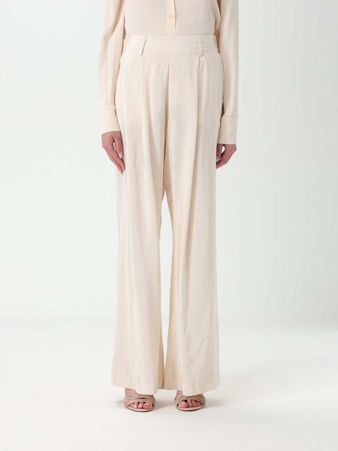 Hanita Pants HANITA Woman color Beige