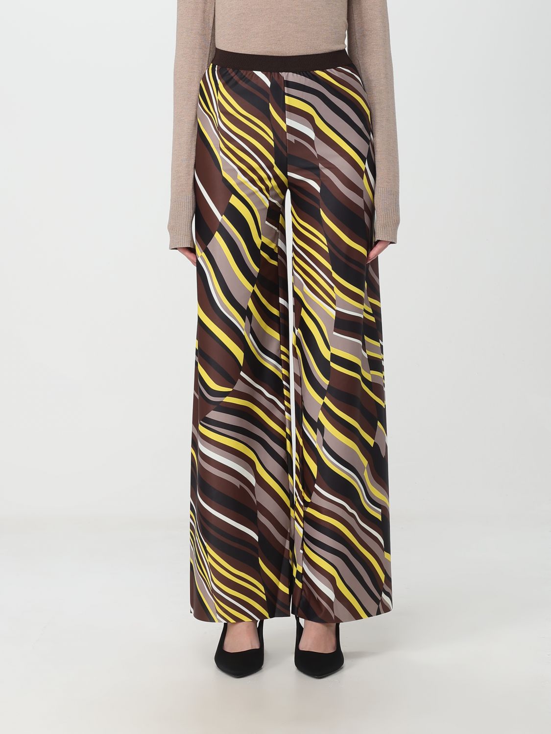 Maliparmi Trousers MALIPARMI Woman colour Brown